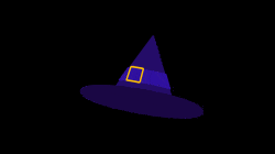 Animated Emoji - Hat Witch